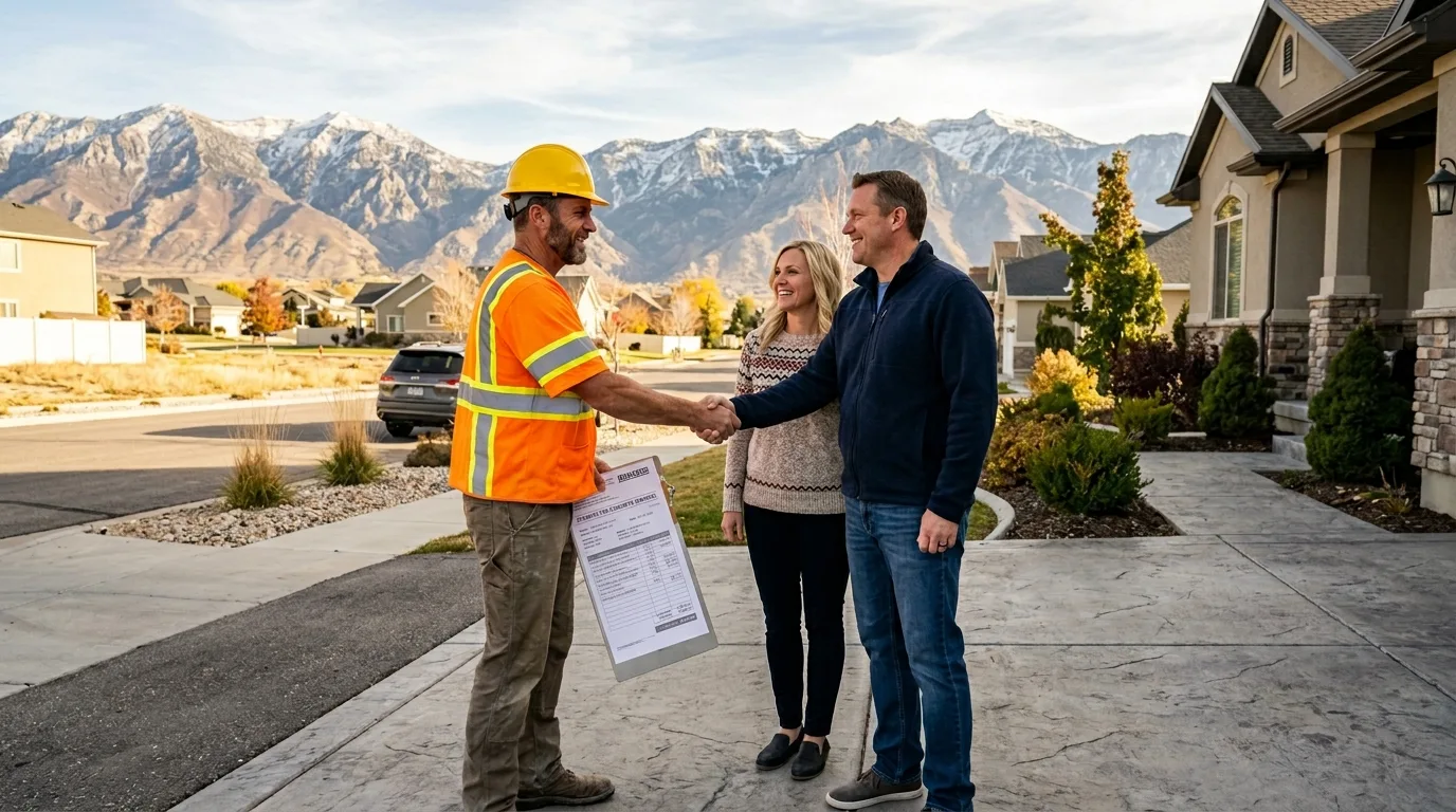 Contact Lehi Concrete Pros — concrete services in Lehi, UT